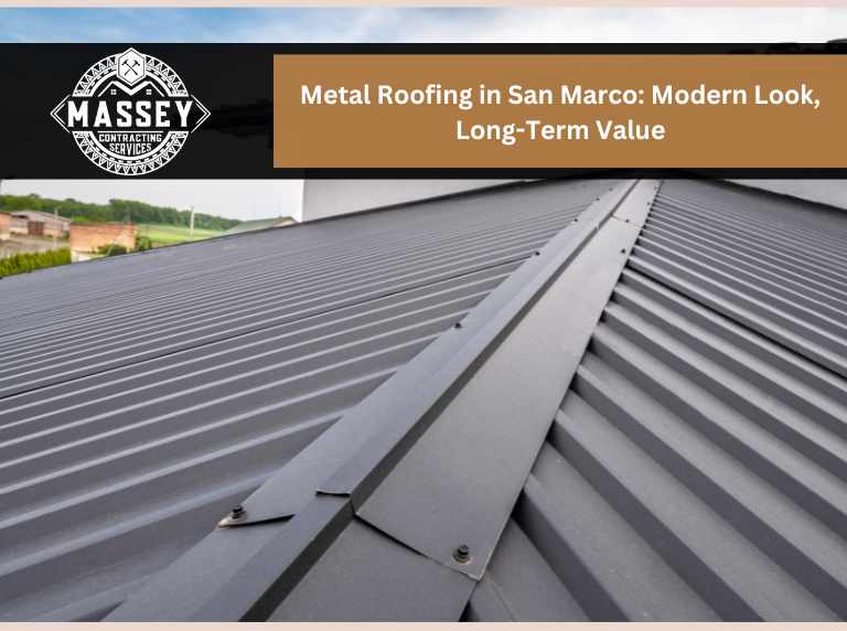 Metal Roofing in San Marco: Modern Look, Long-Term Value